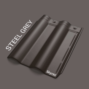 Ceramic Roofing Elbano Steel Grey Tile