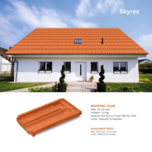 Single Groove Roofing tiles (Khapra tile)