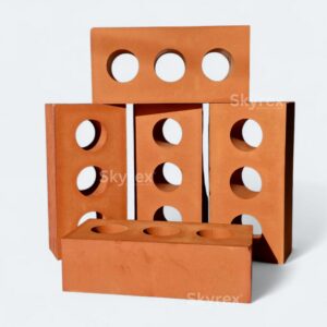 3 Hole Clay Bricks